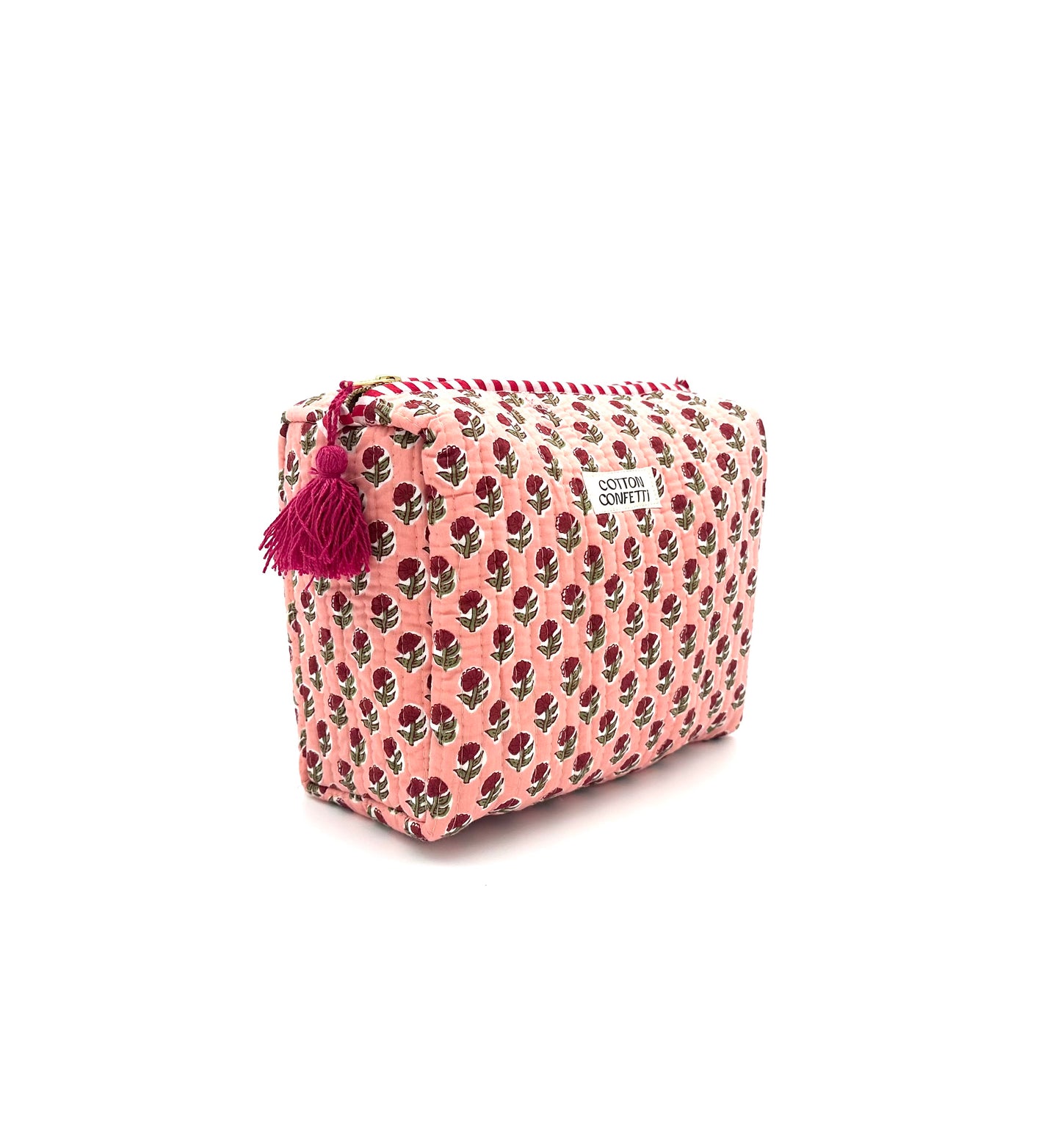 Claret Polka Pouch
