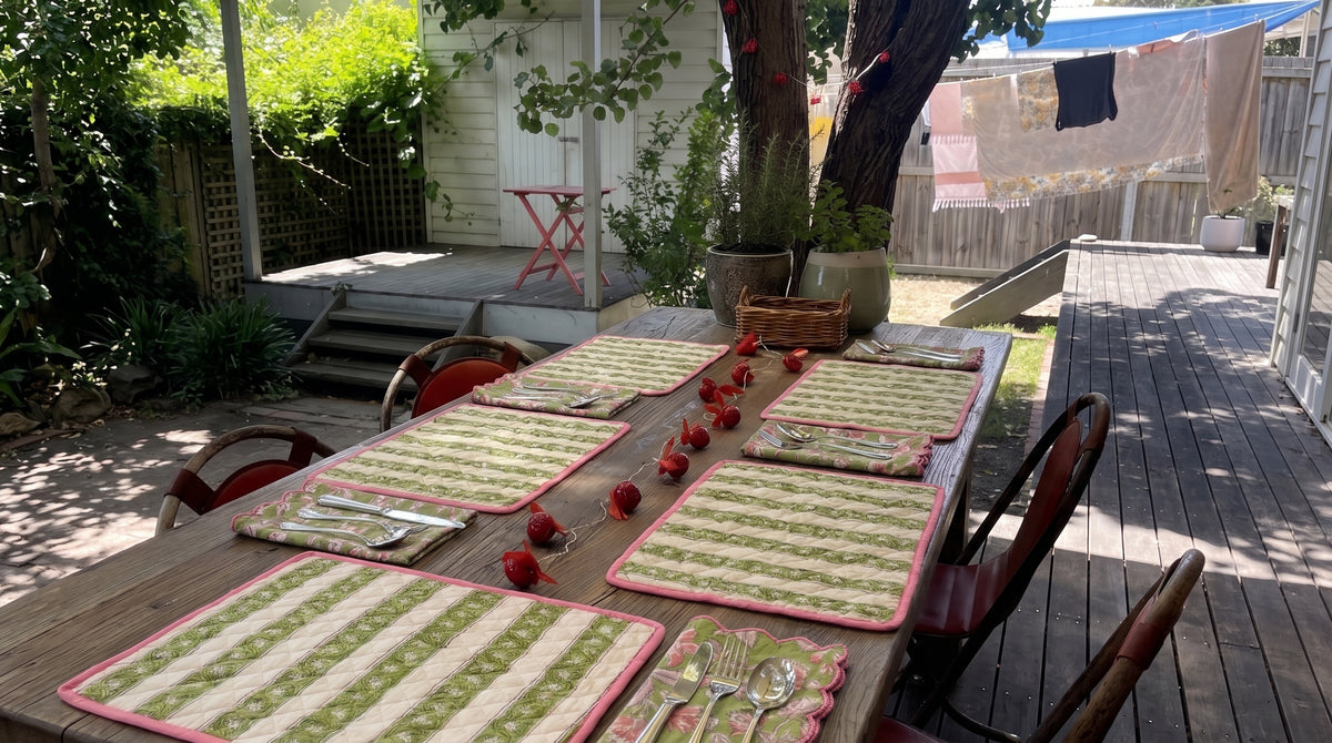 Kay Reversible Table Mat set