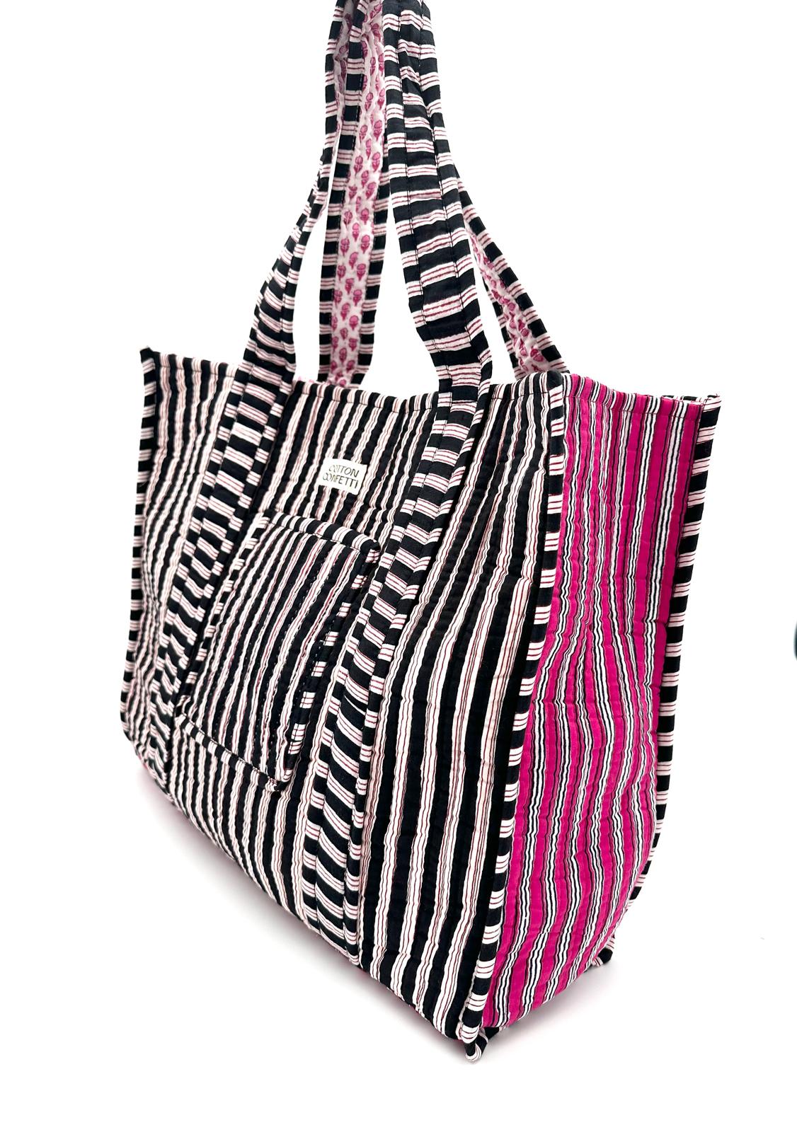 Pink Clove Reversible Tote