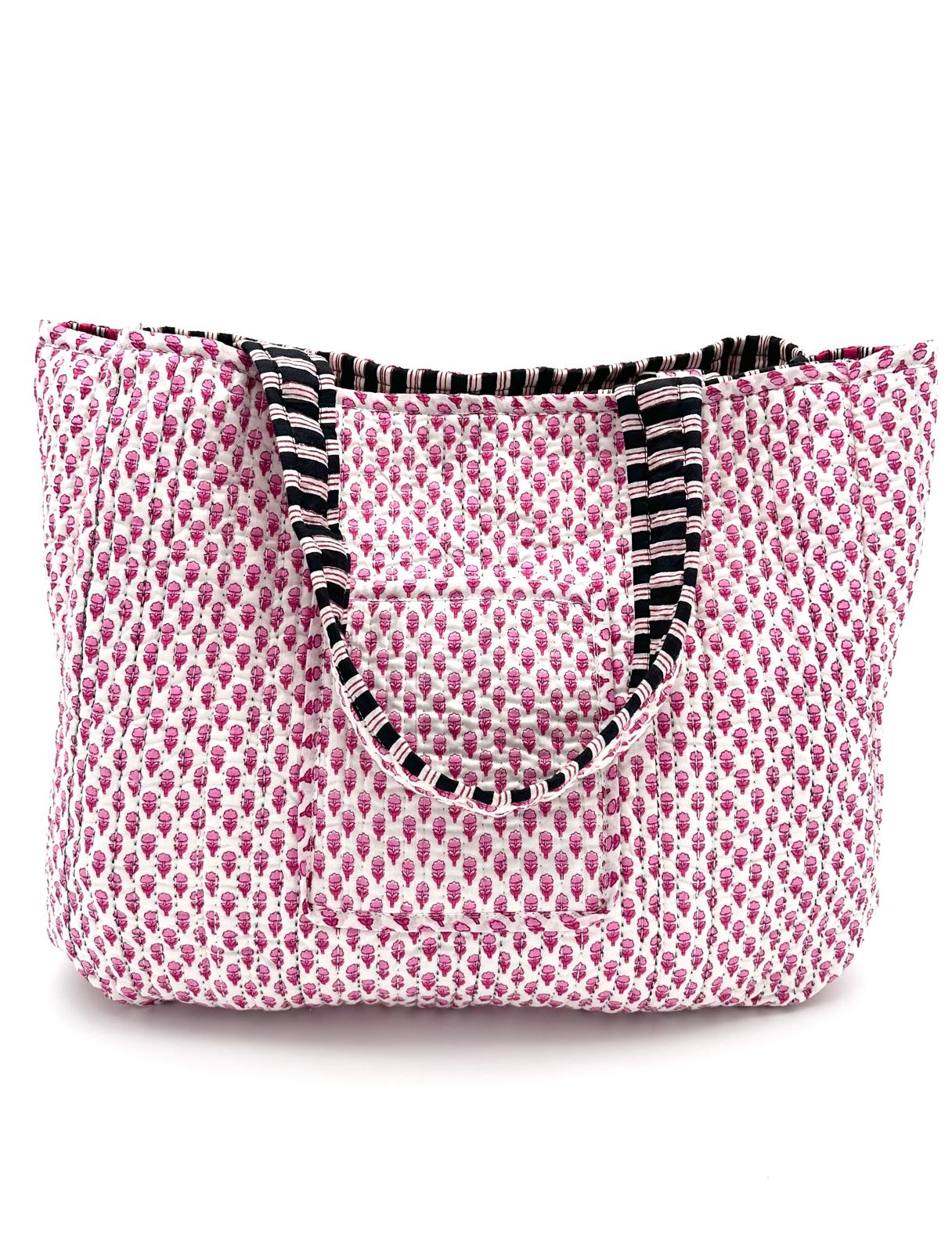 Pink Clove Reversible Tote