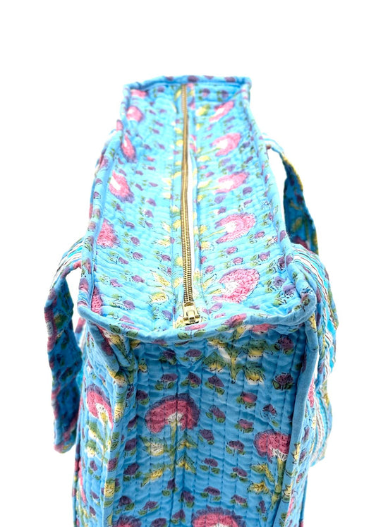 Maliblue Zipper Tote