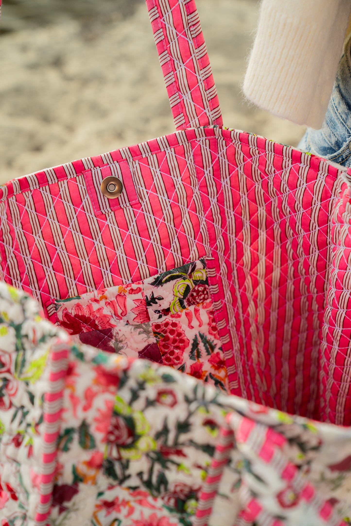 Sugarplum Patchwork Tote