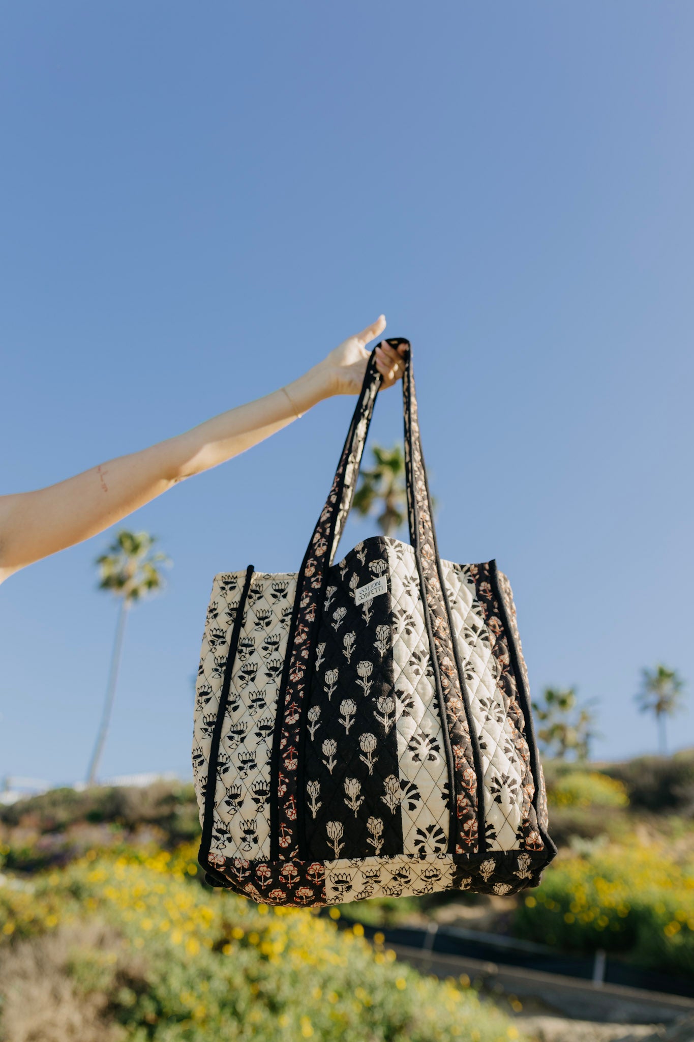 Galaxy Patchwork Tote