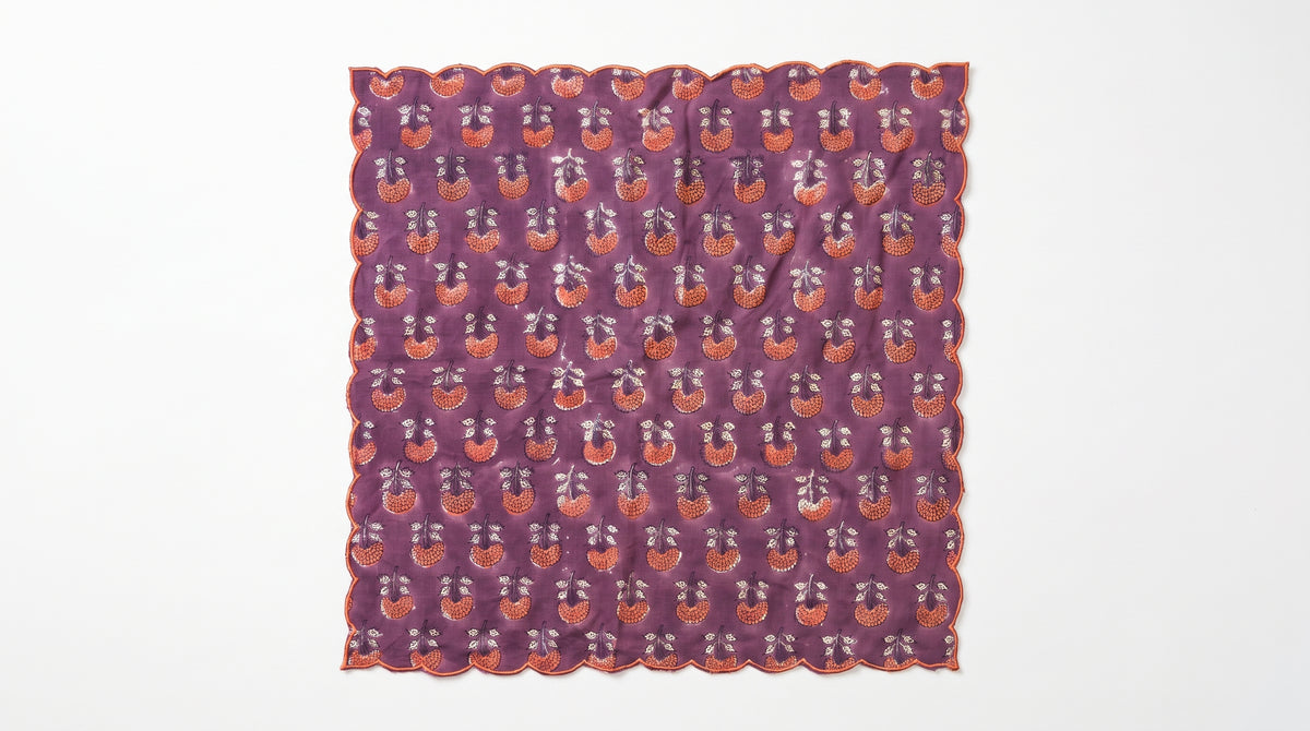 Pru Scallop Soft Cotton Napkins