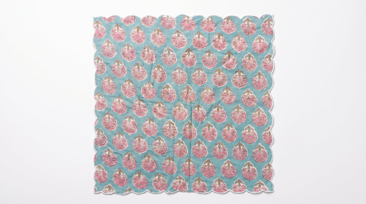 Lara Scallop Soft Cotton Napkins