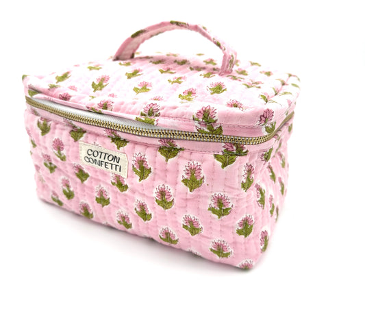 Rose Bloom Vanity Bag