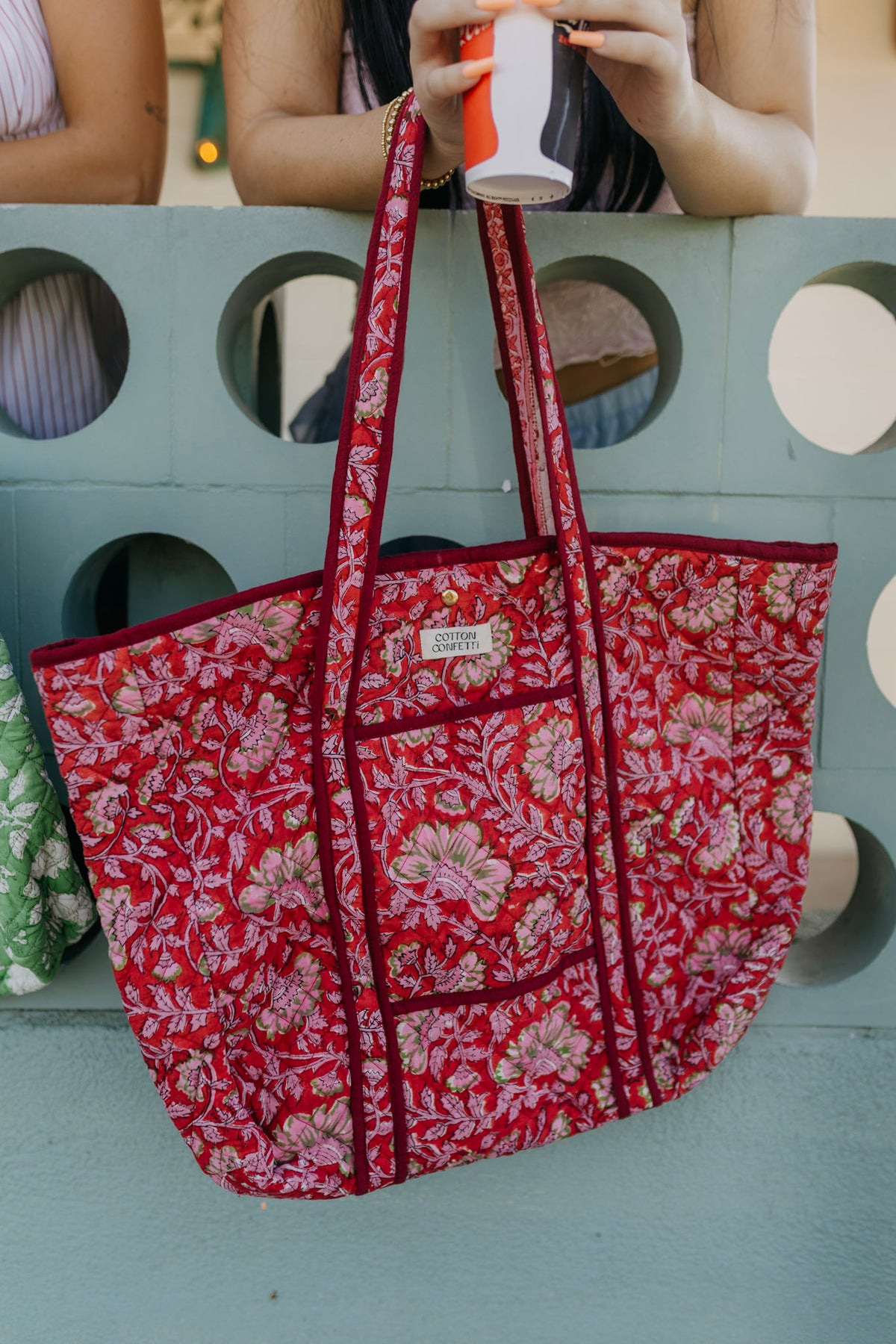 Mistletoe Reversible Tote