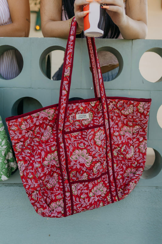 Mistletoe Reversible Tote