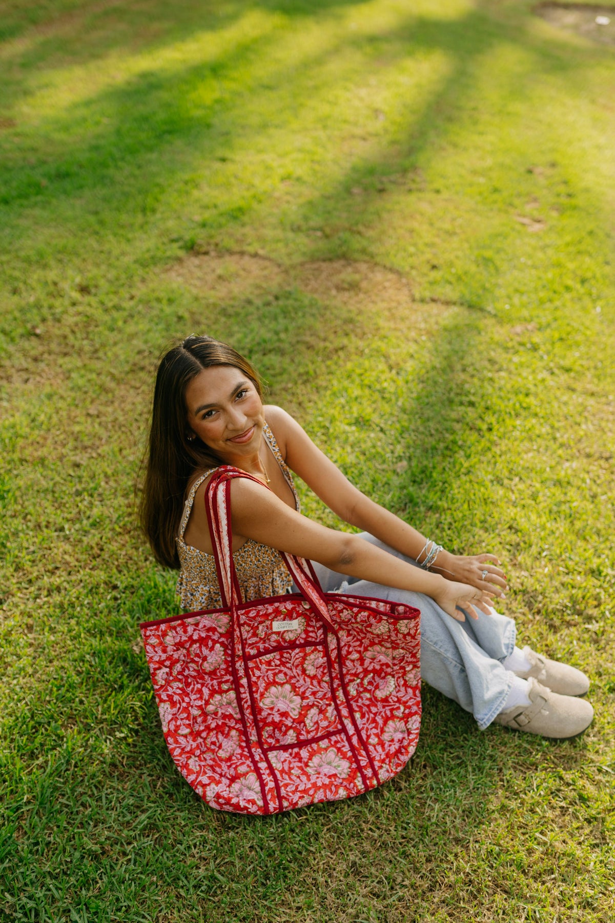 Mistletoe Reversible Tote