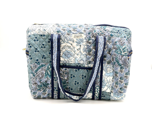 Frosty Patchwork Weekender