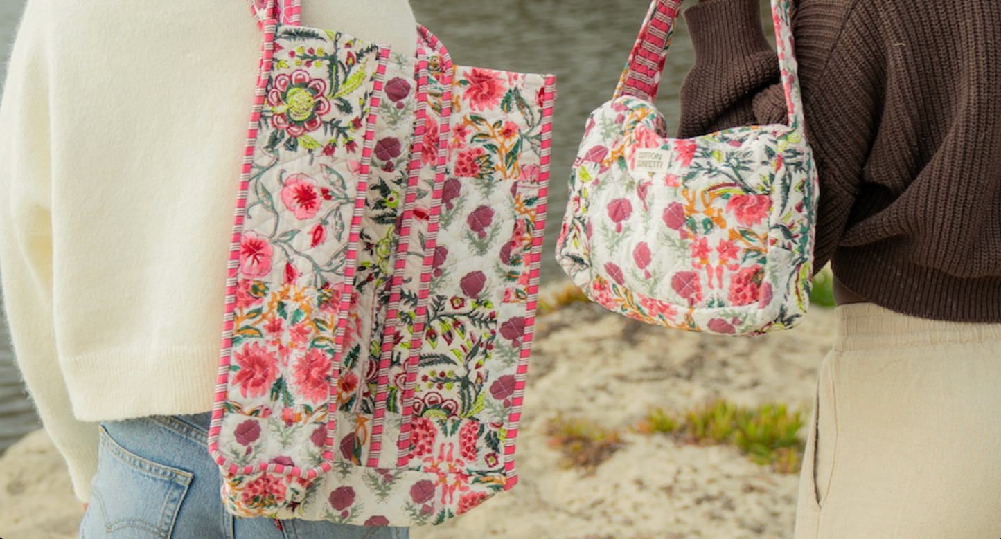 Sugarplum Patchwork Tote