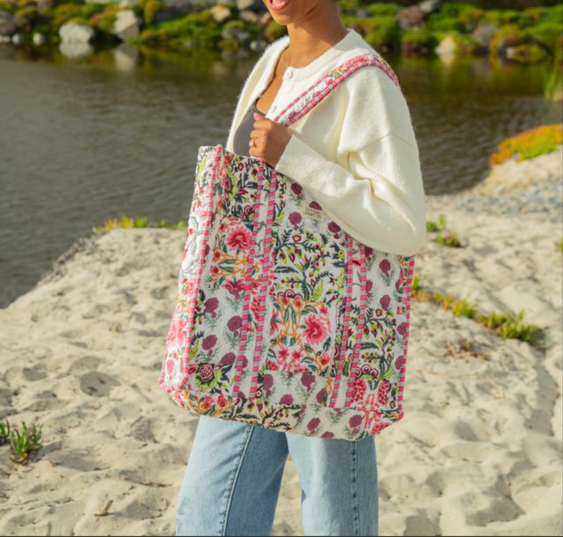 Sugarplum Patchwork Tote