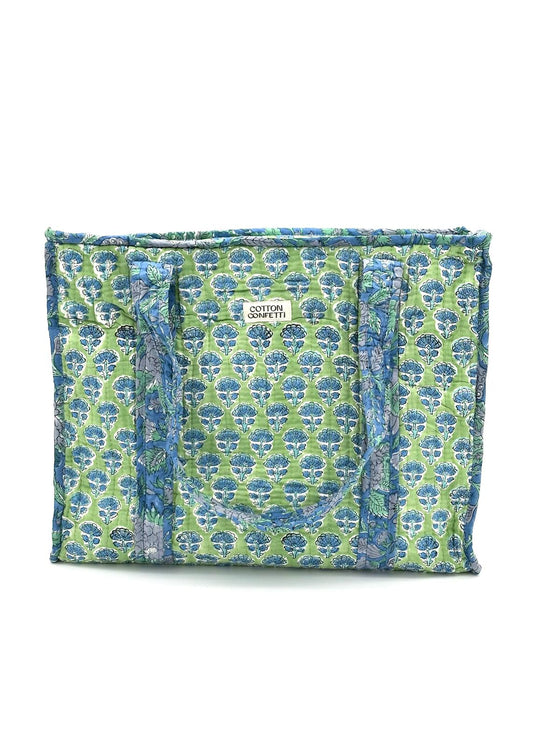 Lilypad Zipper Tote