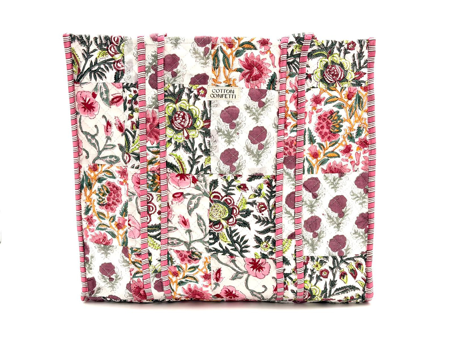 Sugarplum Patchwork Tote