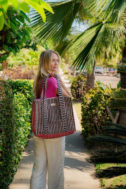 Pink Clove Reversible Tote