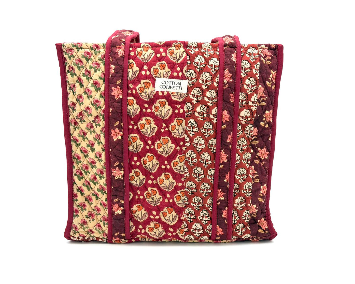 Scarlett Patchwork Tote