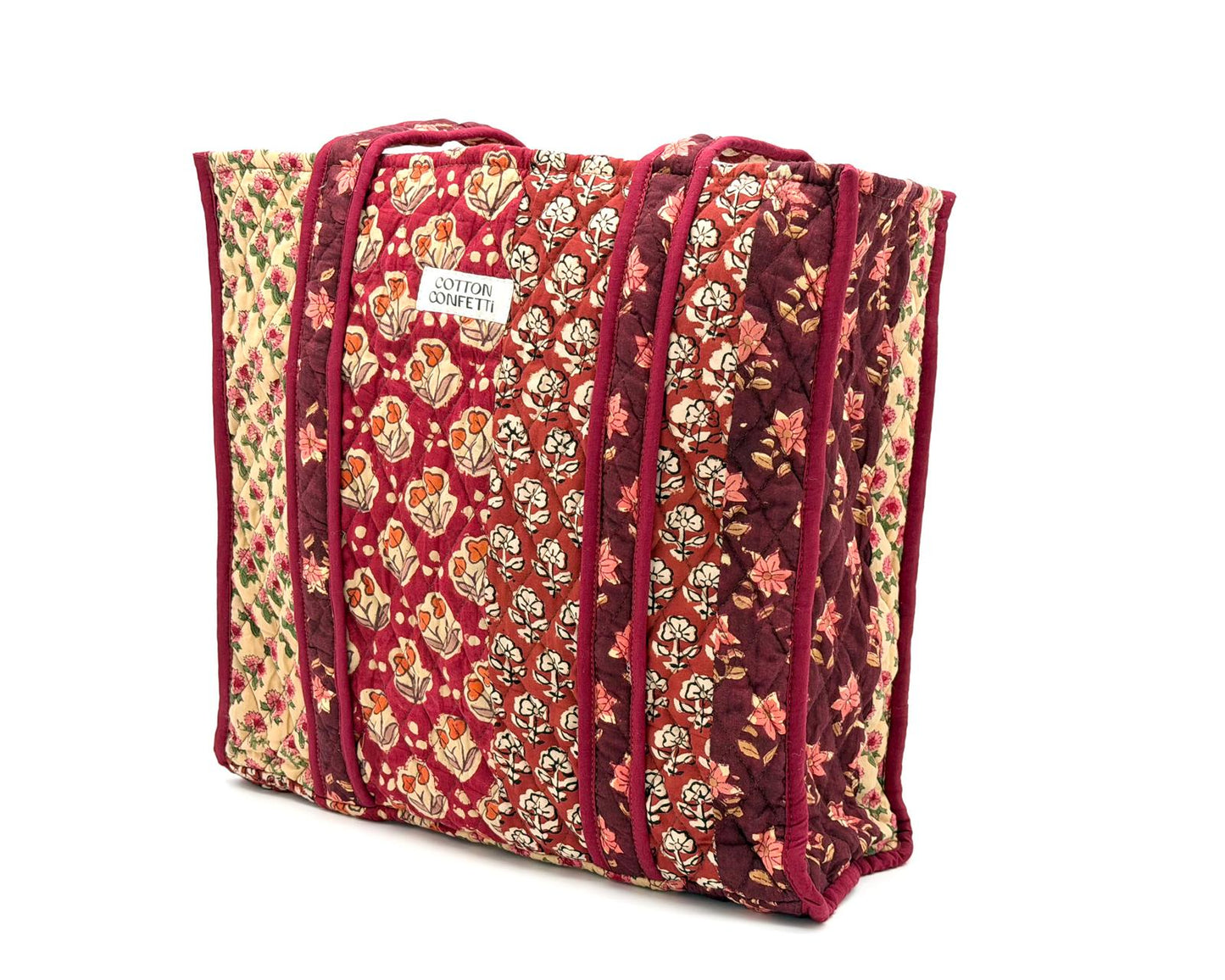 Scarlett Patchwork Tote