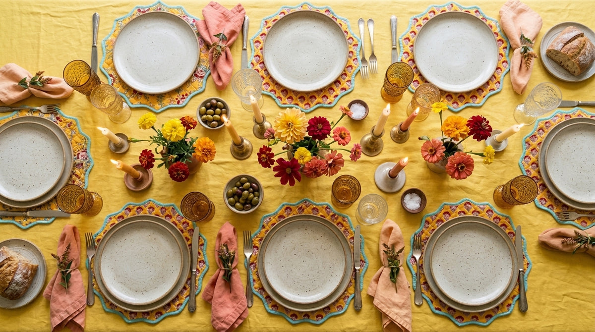 Aura Reversible Table Mat set
